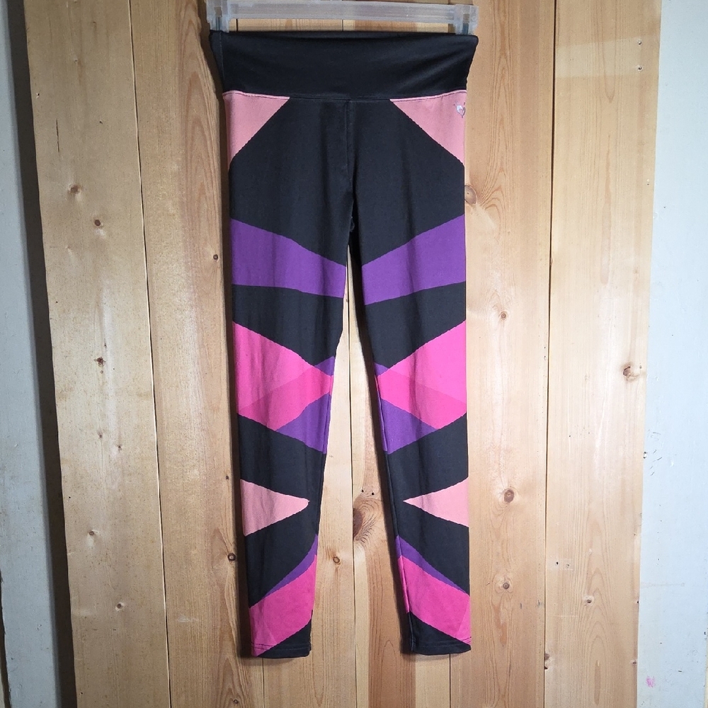 Justice Pink and Purple Kids Leggings